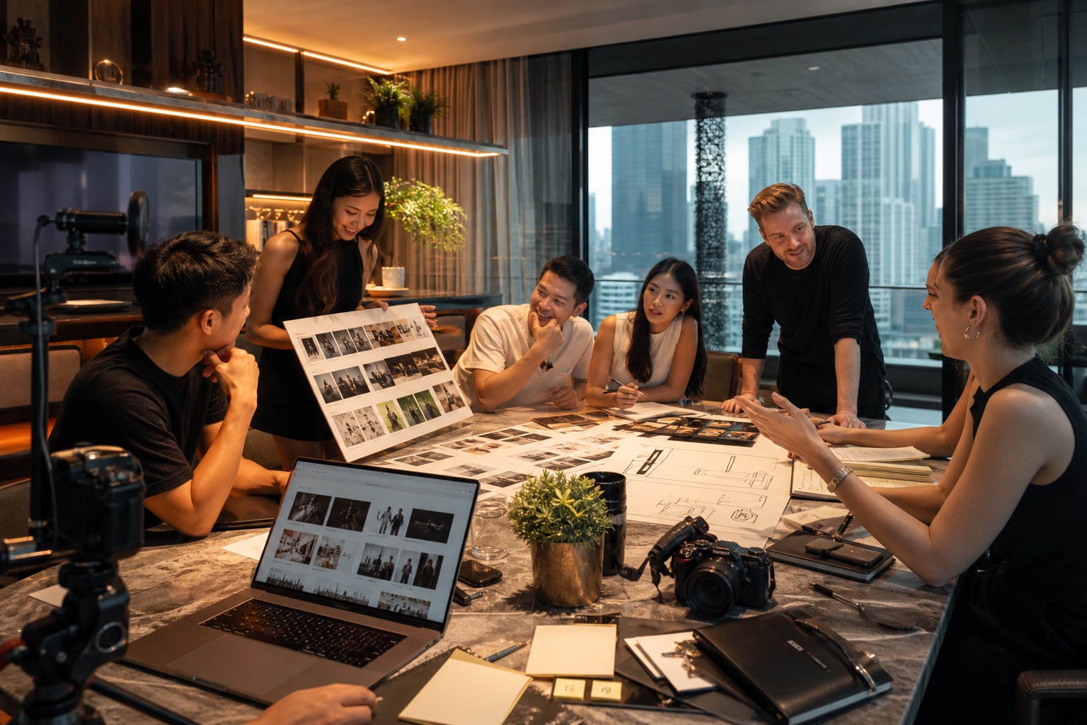 Traffic and AI tool stack planning with a team