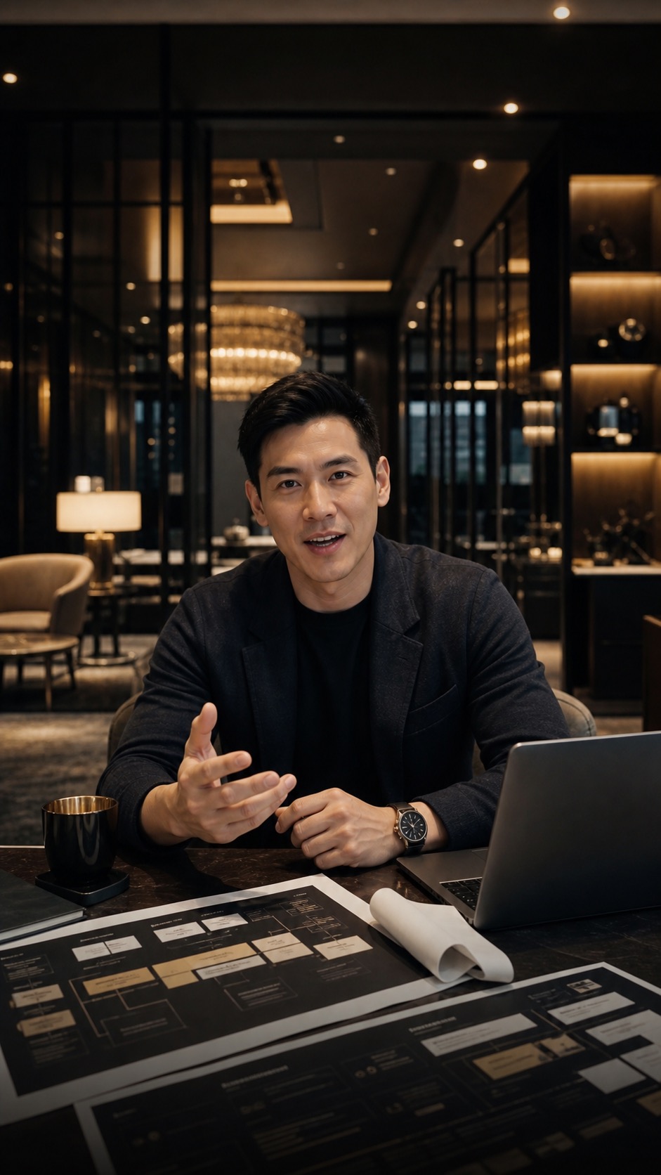 Founder VSL preview for AI Business Blueprint